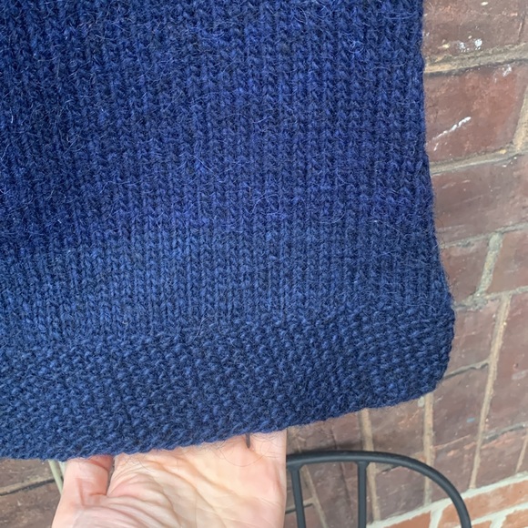 Patterned Yoke Wool Vest - Picture 3 of 5